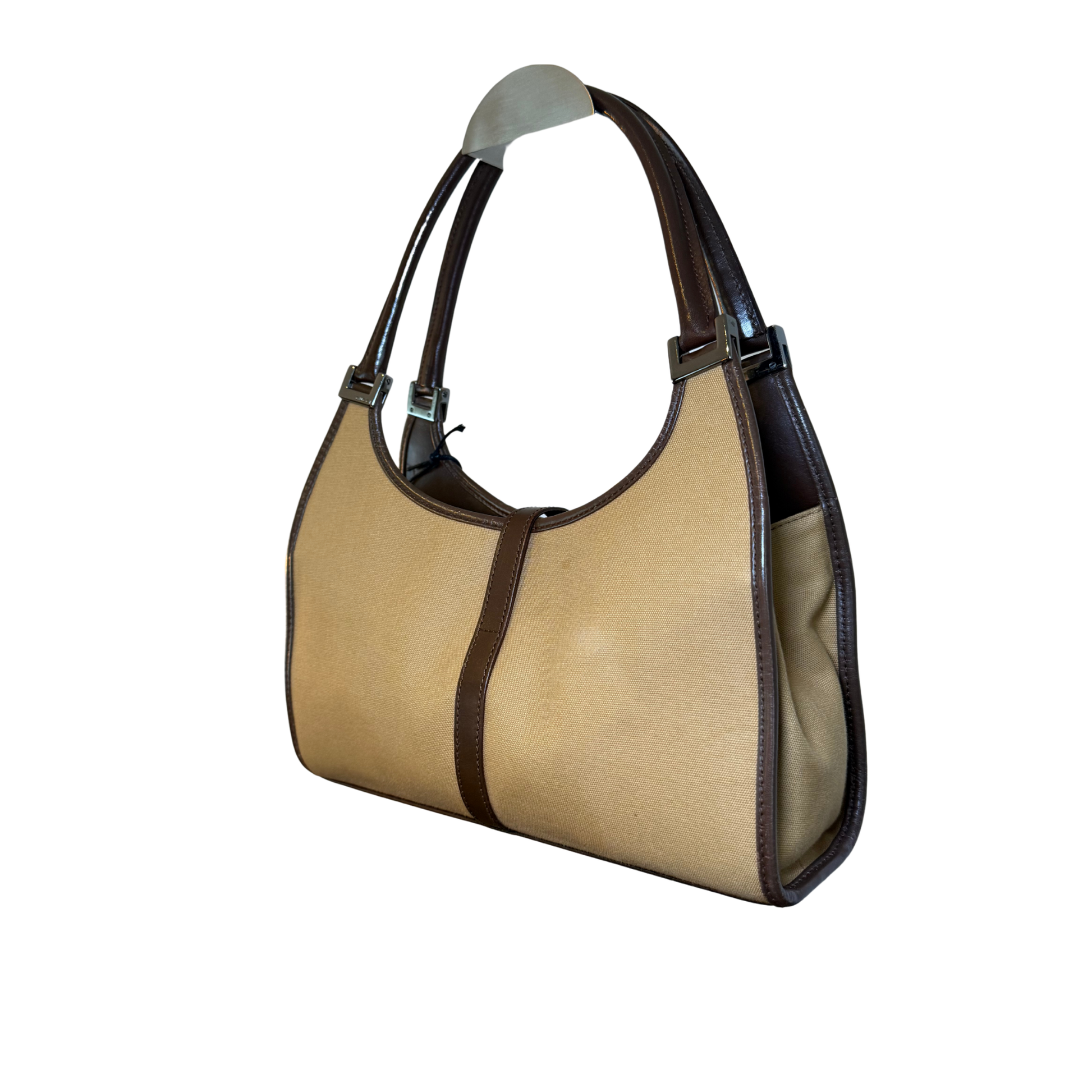 Back view angle of Vintage Gucci Jackie pre-loved.