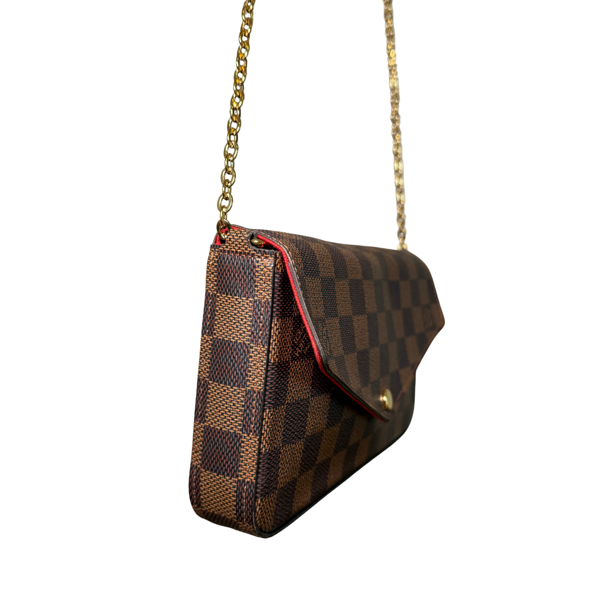 side view of Louis Vuitton Pochette Félicie
